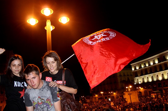 Plaza del Sol protest