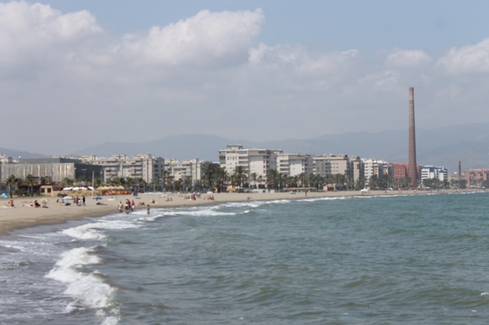 Malaga beach