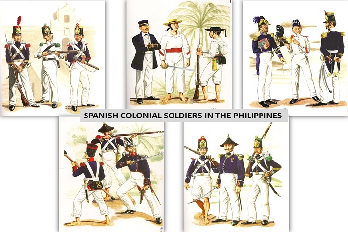 Soldados Españoles en Filipinas