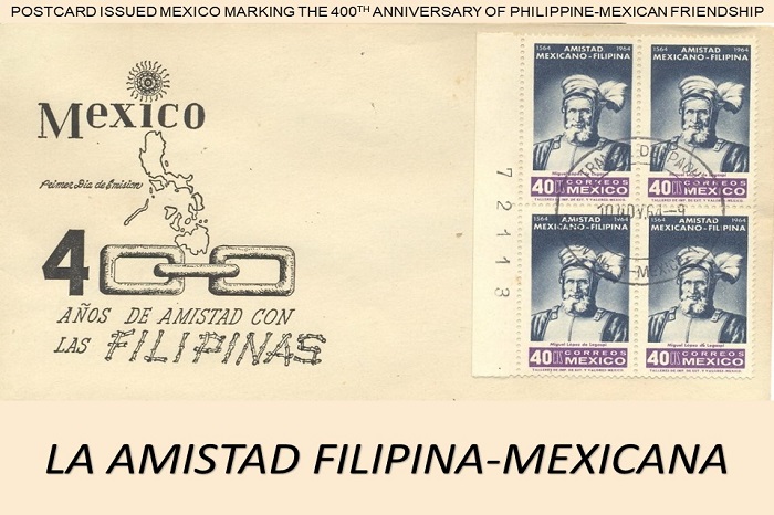 Postcard 400 years of Philippine Mexican Friendship