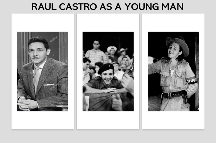 Young Raul Castro