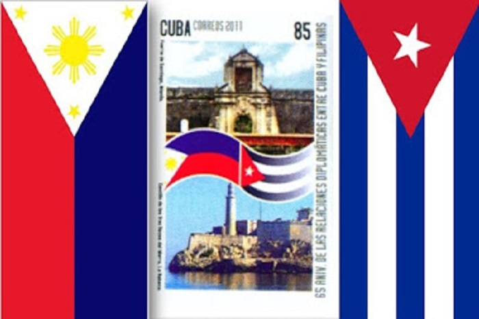 Sello Filipinas y Cuba